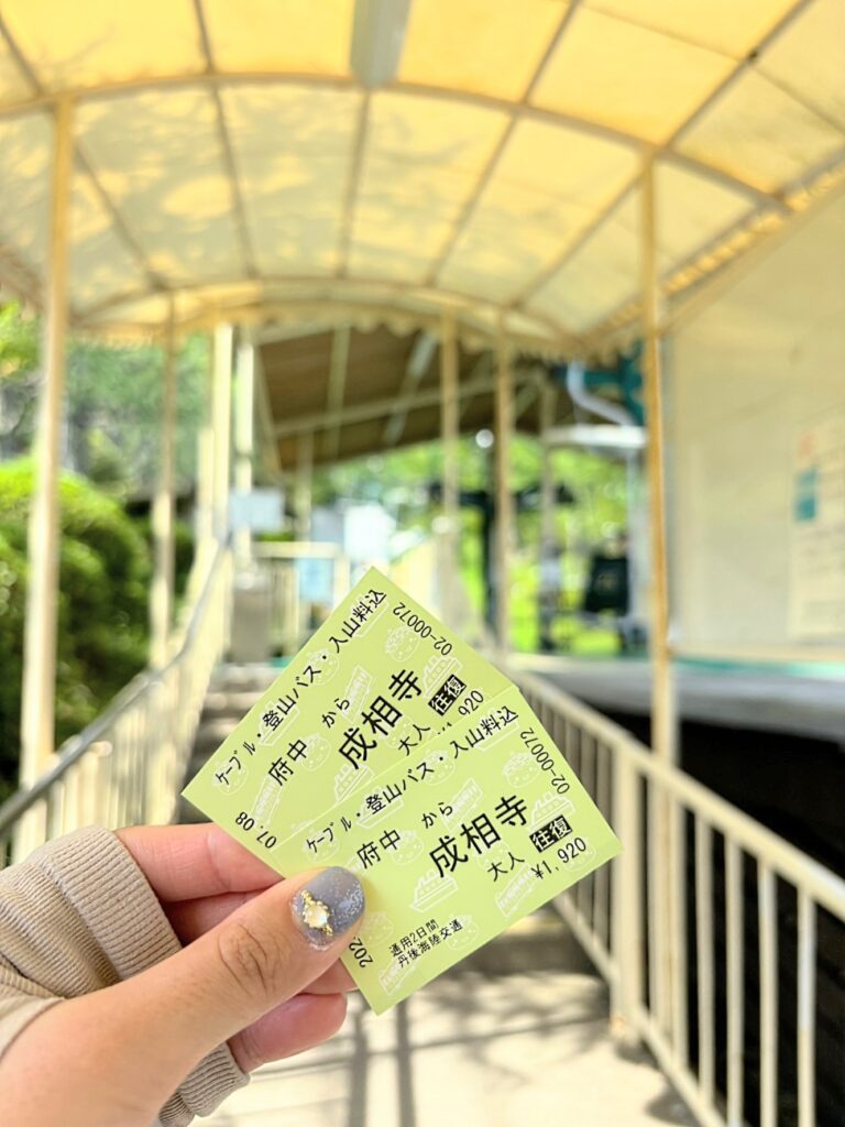 天橋立笠松公園成相寺行登山バス付切符