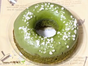 サンクドノア ケーキ屋さんの揚げないドーナツ抹茶