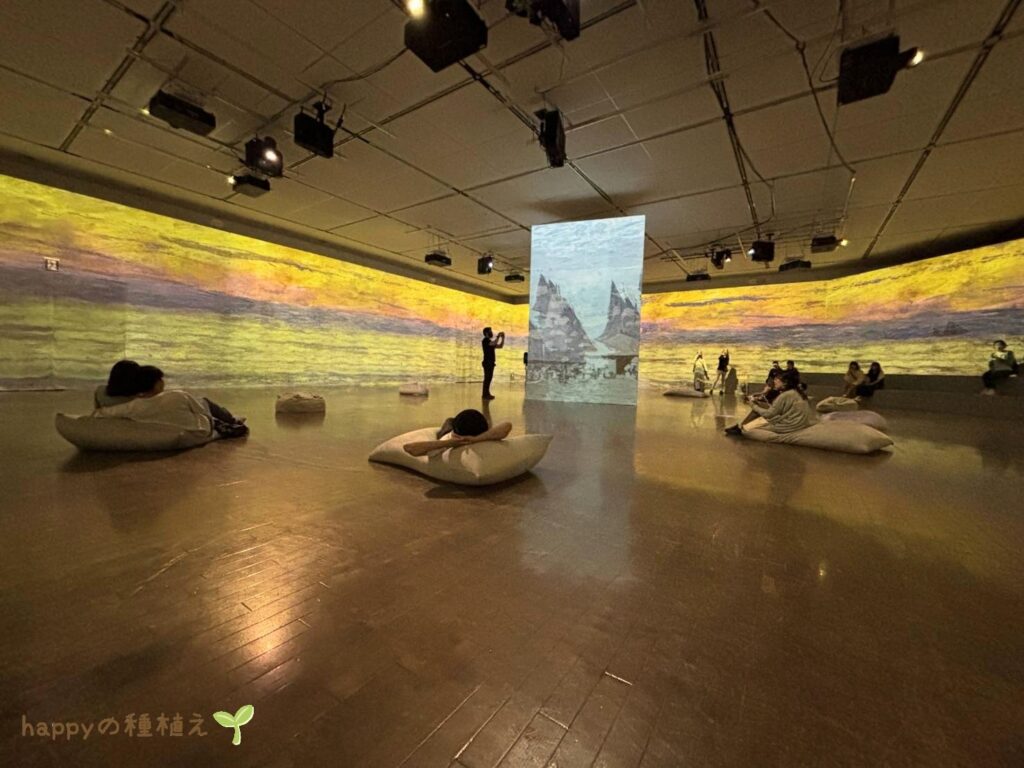 モネ イマーシブ・ジャーニー 僕が見た光 体感型デジタルアート8