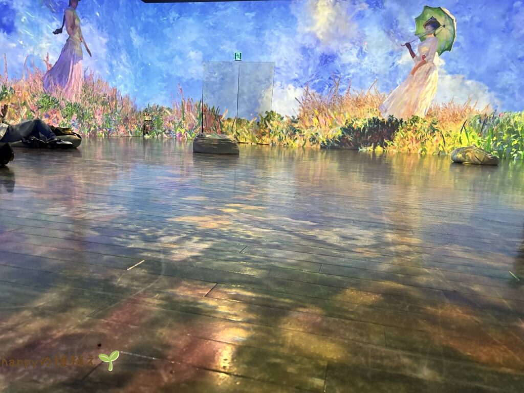 モネ イマーシブ・ジャーニー 僕が見た光 体感型デジタルアート6