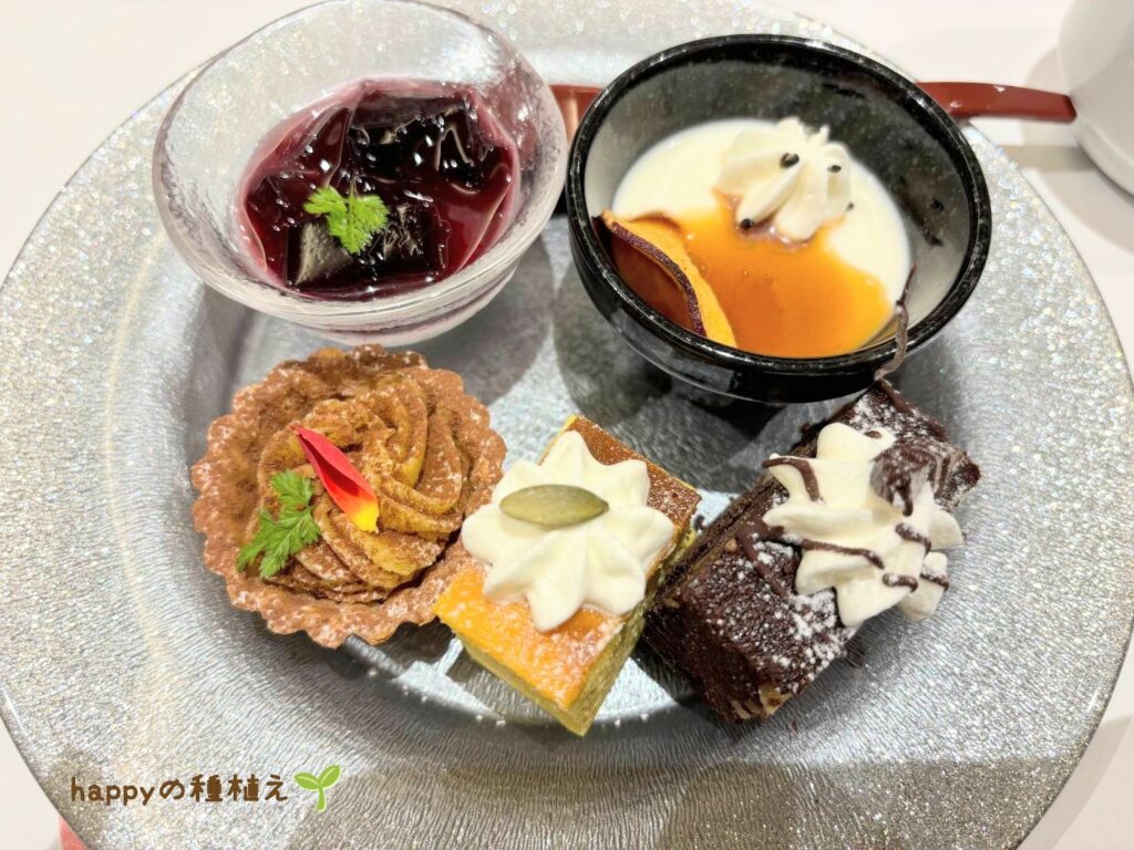 グランヴィリオホテル和蔵夕食スイーツ
