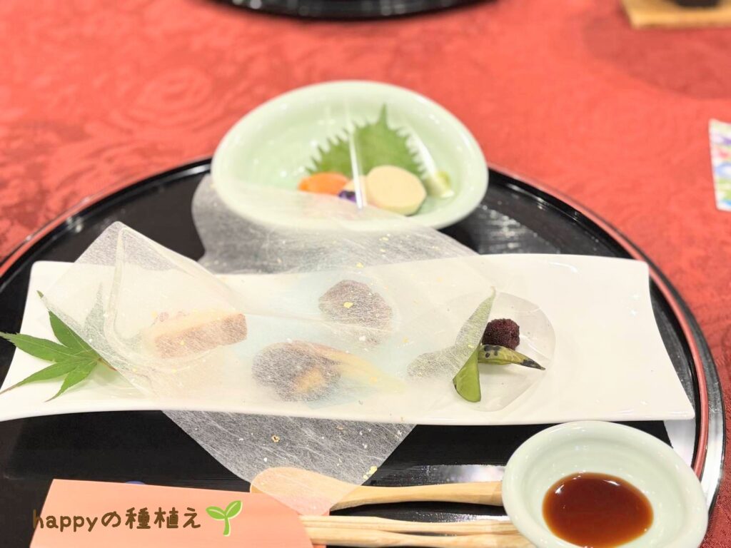 八ヶ岳グレイスホテル 夕食 鶺鴒会席 先付け