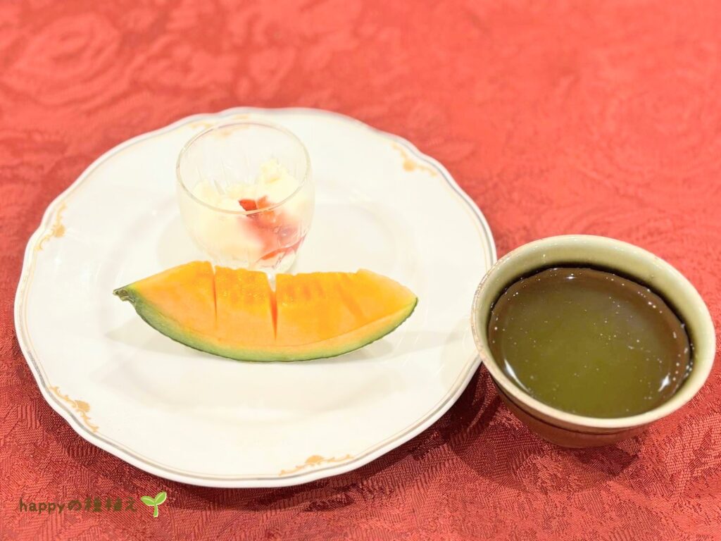 八ヶ岳グレイスホテル 夕食 鶺鴒会席 水菓子 季節のデザート