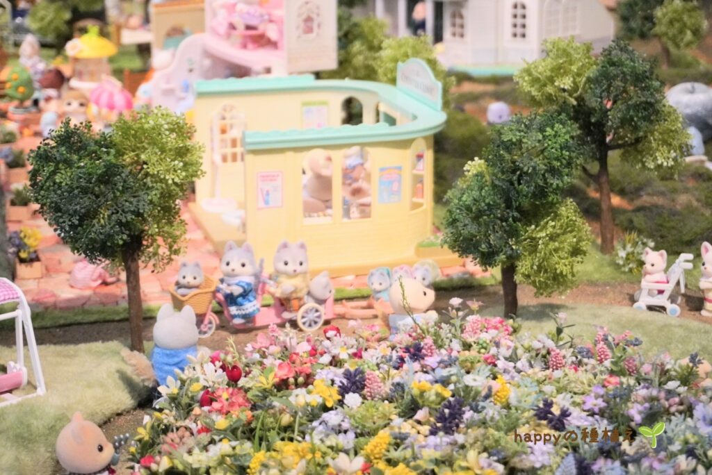シルバニアファミリー展40th名古屋　大型ジオラマ　ワンシーン1