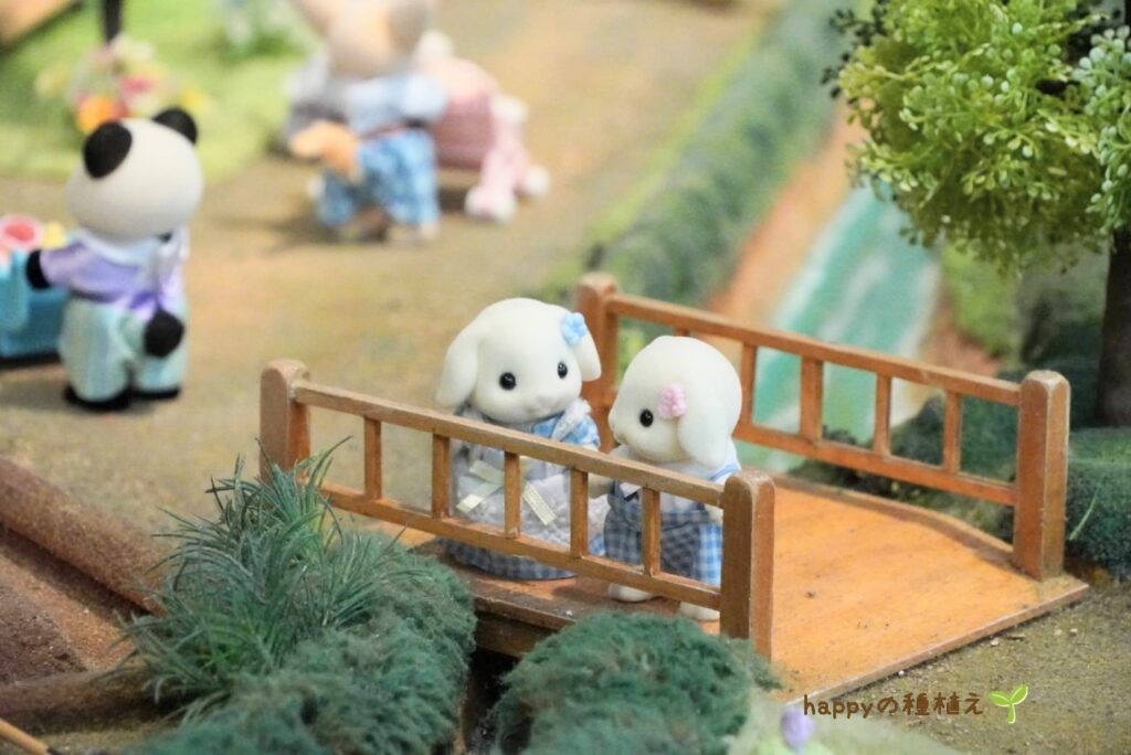 シルバニアファミリー展40th名古屋　大型ジオラマ　ワンシーン２