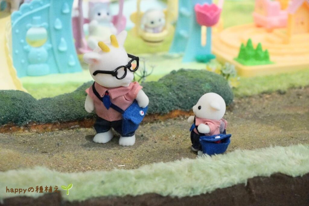 シルバニアファミリー展40th名古屋　大型ジオラマ　ワンシーン3