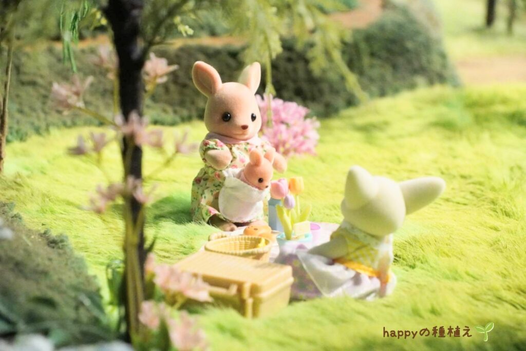 シルバニアファミリー展40th名古屋　大型ジオラマ　ワンシーン4