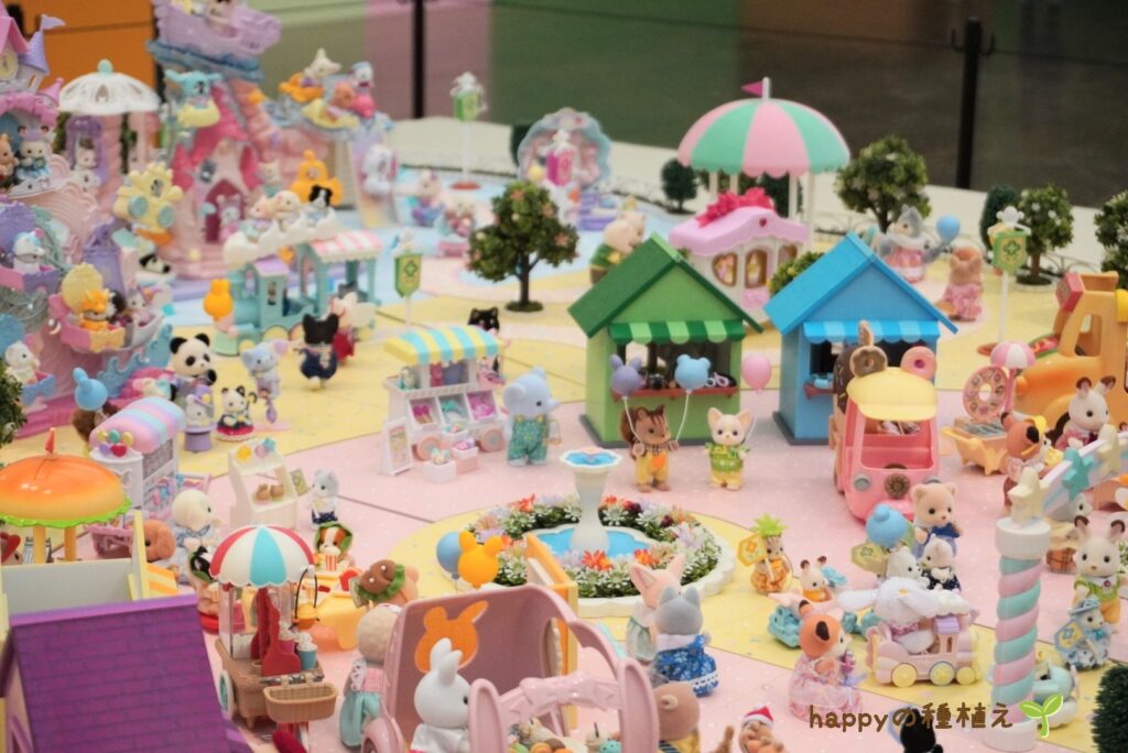 シルバニアファミリー展40th名古屋　遊園地エリアシーン3