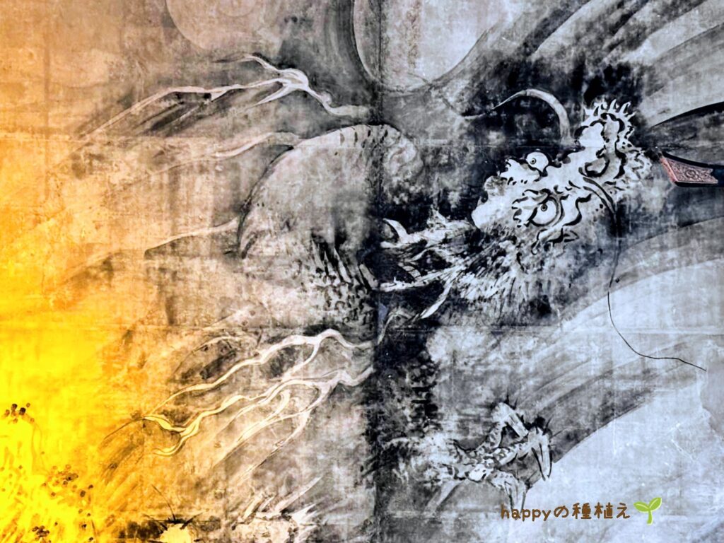 龍雲寺 本堂襖絵・龍図衝立 江戸時代